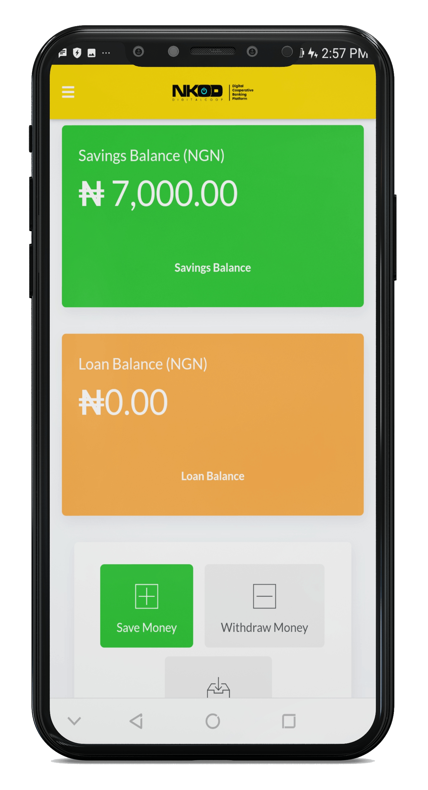 account steps
