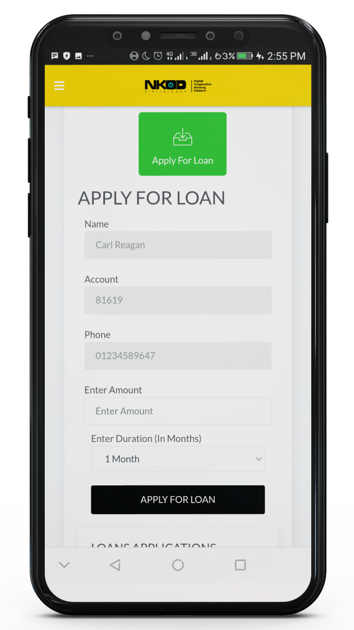 account steps